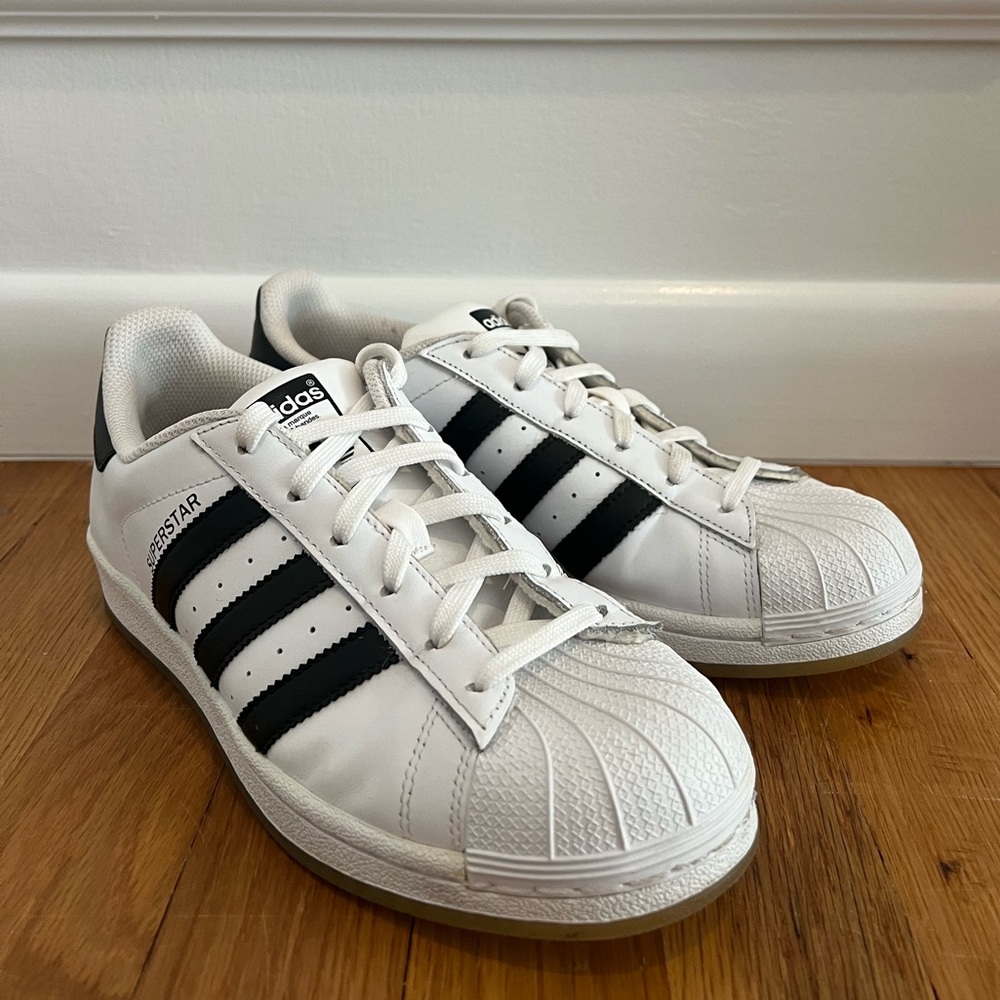 Adidas Superstar Original Black and White Sneakers